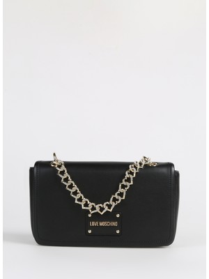 Love Moschino Siyah Kadın 10X15X12 cm Çapraz ÇANTAJC4125PP1ILN100A