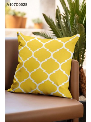 A2ZTR Kırlent Kılıf Çift Tarafı Baskılıdır Süet Kümaş