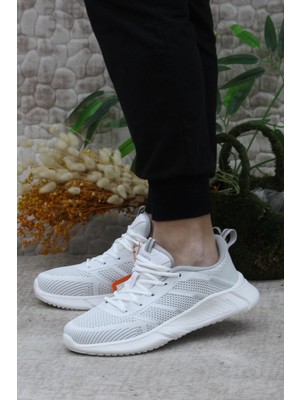 Kinetix Lıster Tx 4fx Beyaz Gri X-Soft Yumuşak Taban Sneaker Erkek Ayakkabı