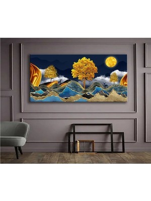 Ar Ajans Kanvas Tablo Sürrealist Doğa Tasarım Kanvas Tablo