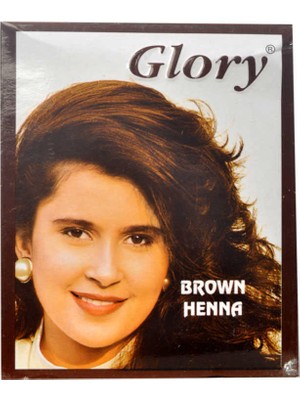 Glory Kahverengi Hint Kınası (Brown Henna) 10 gr Paket