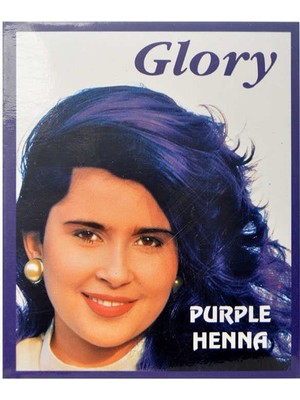 Glory Mor Hint Kınası (Purple Henna) 10 gr Paket