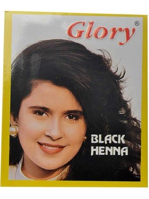 Glory Siyah Hint Kınası (Black Henna) 10 gr Paket