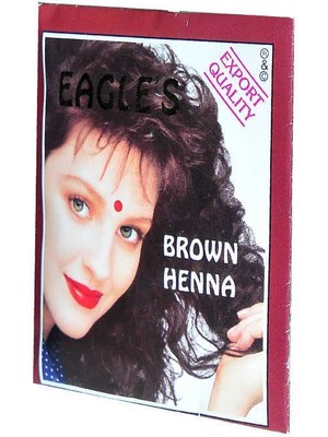 Eagles Kahverengi Hint Kınası (Brown Henna) 10 gr Paket