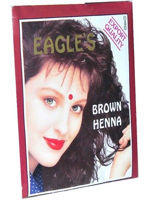 Eagles Kahverengi Hint Kınası (Brown Henna) 10 gr Paket