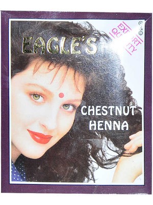 Eagles Kestane Hint Kınası (Chestnut Henna) 10 gr Paket