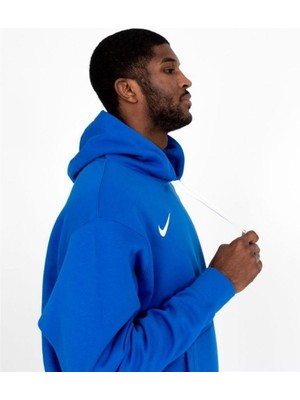 Nike Park Hoodie Mavi Erkek Kapüşonlu Sweatshirt CW6894-463 V4