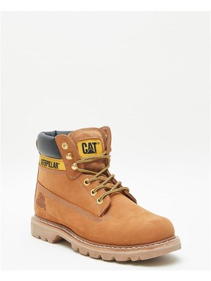 Cat Caterpillar Cat Sundance Nubuk Deri Tarçın Unisex Bot Postal Ayakkabı V4