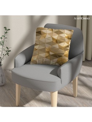 A2ZTR Kırlent Kılıf Çift Tarafı Baskılı Süet Kumaş