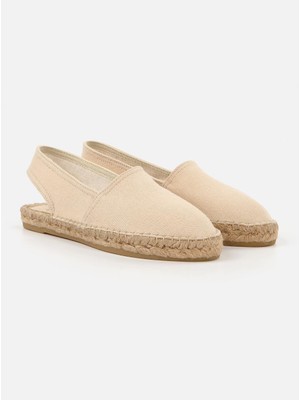 Su Espadril Joanne Ekru Kadın Espadril Sandalet