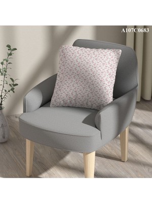 A2ZTR Kırlent Kılıf Çift Tarafı Baskılı Süet Kumaş