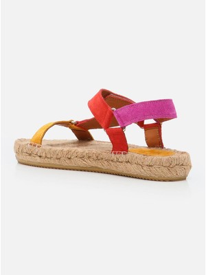 Su Espadril Yuta Fuşya Kadın Espadril Sandalet