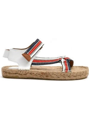 Su Espadril Yoan Beyaz Kadın Espadril Sandalet