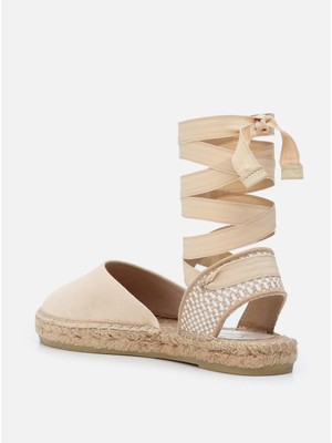 Su Espadril Floran Ekru Kadın Espadril Sandalet