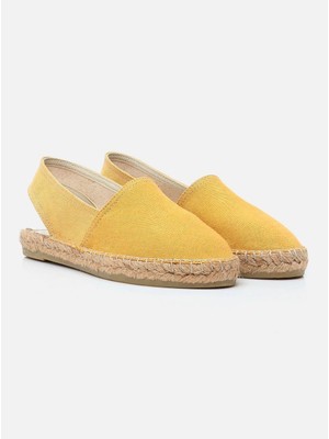 Su Espadril Joanne Sarı Kadın Espadril Sandalet