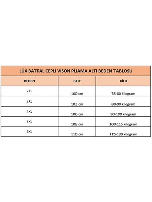 Altınay Lüx Battal Beden Cepli Viskon Yazlık Pijama Altı ZE18