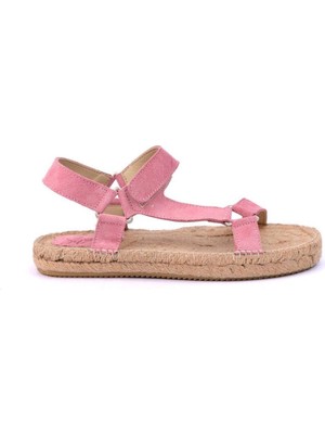 Su Espadril Yula Pembe Kadın Espadril Sandalet