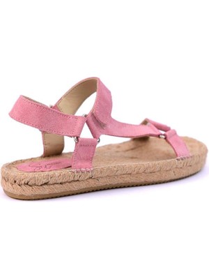 Su Espadril Yula Pembe Kadın Espadril Sandalet