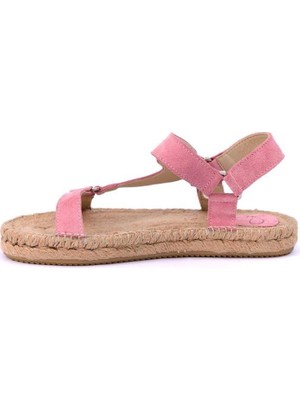 Su Espadril Yula Pembe Kadın Espadril Sandalet