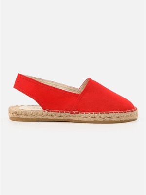 Su Espadril Joanne Kırmızı Kadın Espadril Sandalet