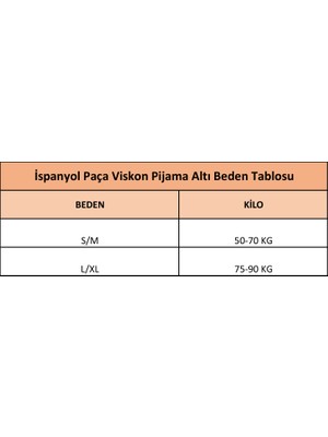 Altınay Ispanyol Paça Cepsiz Viskon Kadın Pijama Altı Is5