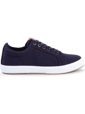 Buckhead 4213 Mayer Lacivert Yazlık Keten Comfort Erkek Sneaker Spor Ayakkabı V1