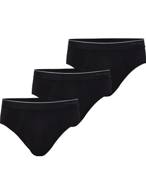 Blackspade Erkek Siyah Slip 3'lü Paket 9672