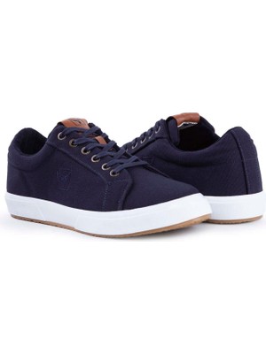 Buckhead 4213 Mayer Lacivert Yazlık Keten Comfort Erkek Sneaker Spor Ayakkabı V2