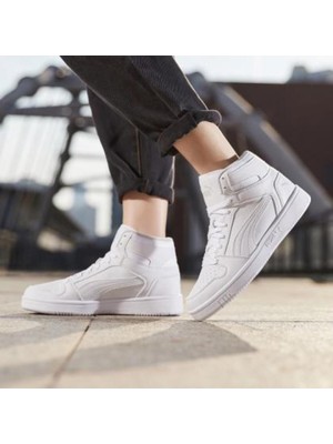 Puma Rebound Layup Hi Kadın Trend Sneaker Spor Ayakkabı 370486-02 V6