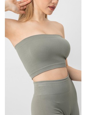 Miorre Doremi Seamless Straplez Fitilli Spor Büstiyer