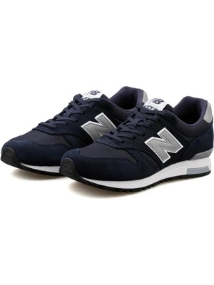 New Balance 565 Laci Gri Erkek Günlük Ayakkabı ml 565 Nvy V8