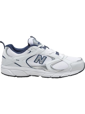 New Balance Unisex Beyaz Laci Spor Ayakkabı 39,5 Nefes Alabilir Yapı ve Konforlu Tasarım