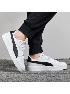 Puma Skye Clean Beyaz Siyah Kadın Sneaker Günlük Spor Ayakkabı 380147-04 V3