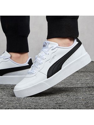 Puma Skye Clean Beyaz Siyah Kadın Sneaker Günlük Spor Ayakkabı 380147-04 V3