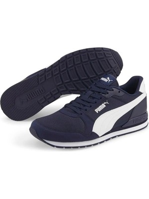 Puma St Runner V3 Lacivert Beyaz Erkek Günlük Koşu Spor Ayakkabı 384640-02 V2