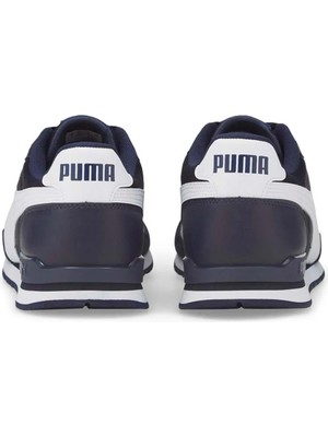 Puma St Runner V3 Lacivert Beyaz Erkek Günlük Koşu Spor Ayakkabı 384640-02 V2