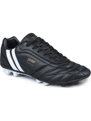 Jump 13256 Fg Siyah Futbol Krampon Ayakkabı V5