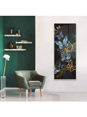 Emya Home Kelebekler Cam Tablo