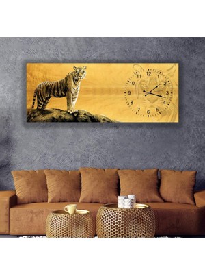 Emya Home Saatli Kaplan Cam Tablo