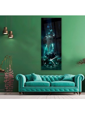 Emya Home Saatli Neon Fil Cam Tablo