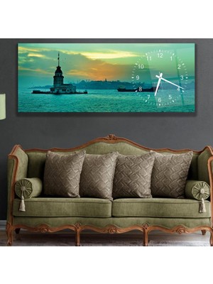 Emya Home Kız Kulesi Cam Tablo