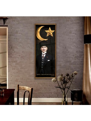 Emya Home Atatürk Cam Tablo