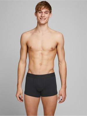 Jack & Jones Jactone Erkek 5 Li Siyah Boxer Seti 12176266 v2