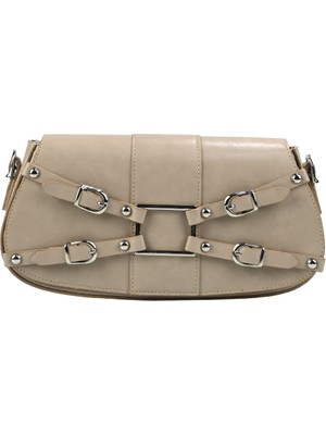 Sia Çanta  Sade Şık Omuz Askılı Bayan Baget Çanta