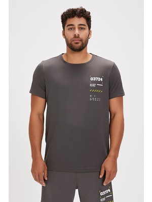 Bad Bear Jesse Asfalt Baskılı Erkek Tişört