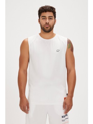 Bad Bear Mike Beyaz Erkek Atlet