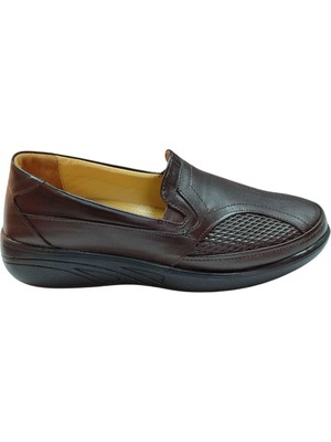Riverland Z-57 Kadın Kahve Bağsız Ortopedik Casual Ayakkabı