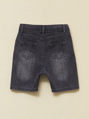 LC Waikiki Lcw Baby Basic Pamuklu Erkek Bebek Jean Şort