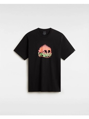 Vans Fiery Friend Ss Tee Erkek Siyah T-Shirt