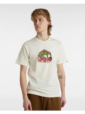 Vans Fiery Friend Ss Tee Erkek Beyaz T-Shirt